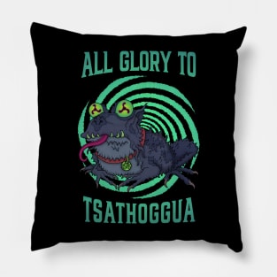 All Glory to Tsathoggua - Azhmodai 23 Pillow