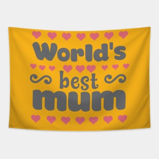 Worlds Best Mum Tapestry