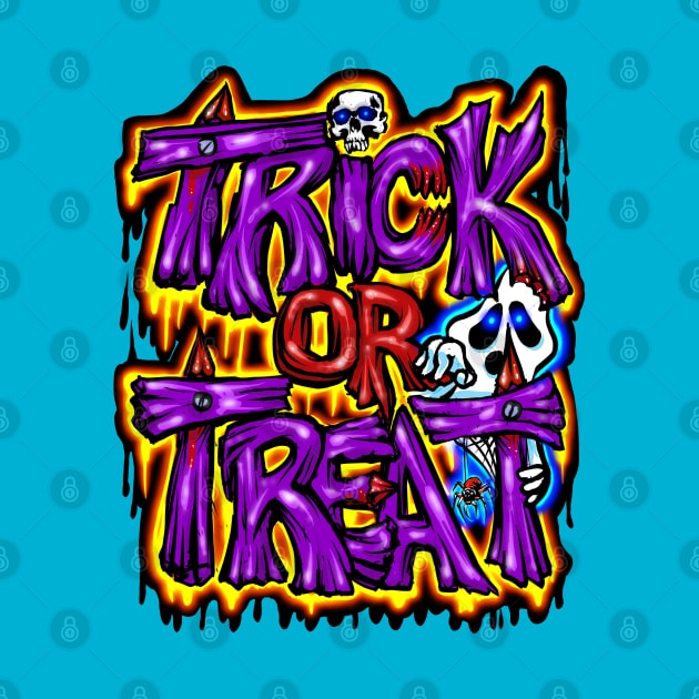 Trick Or Treat by Shawnsonart