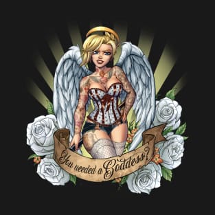 Sexy Pin Up Mercy T-Shirt