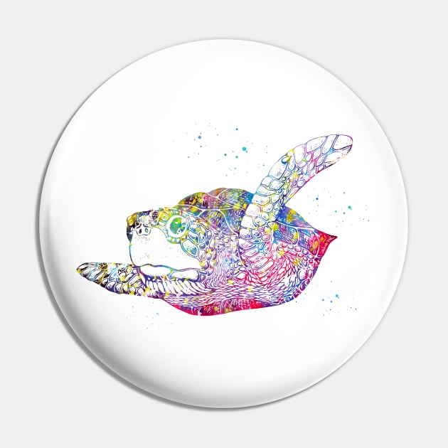 Sea turtle Pin by erzebeth