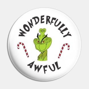 Awfully Wonderful Pin