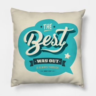 Way out Pillow