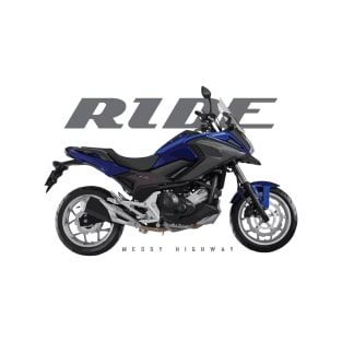 Ride nc blu black T-Shirt