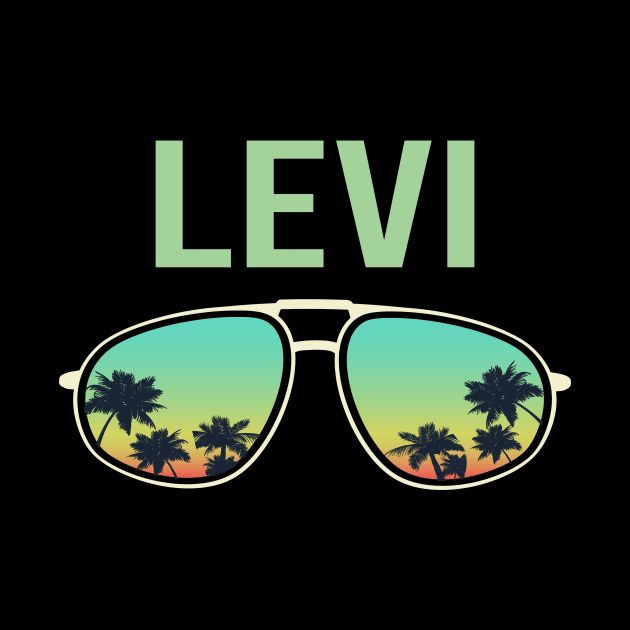 Cool Glasses - Levi Name by songuk