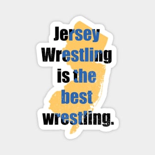 New Jersey Wrestling Magnet