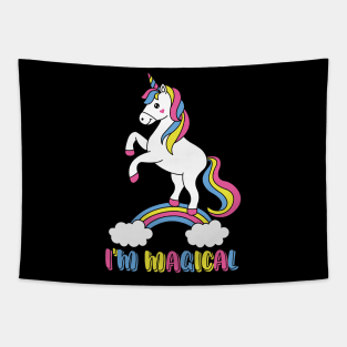 I'm magical unicorn Tapestry