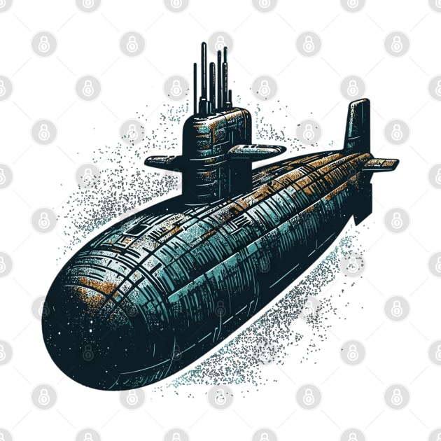 Submarine by Vehicles-Art