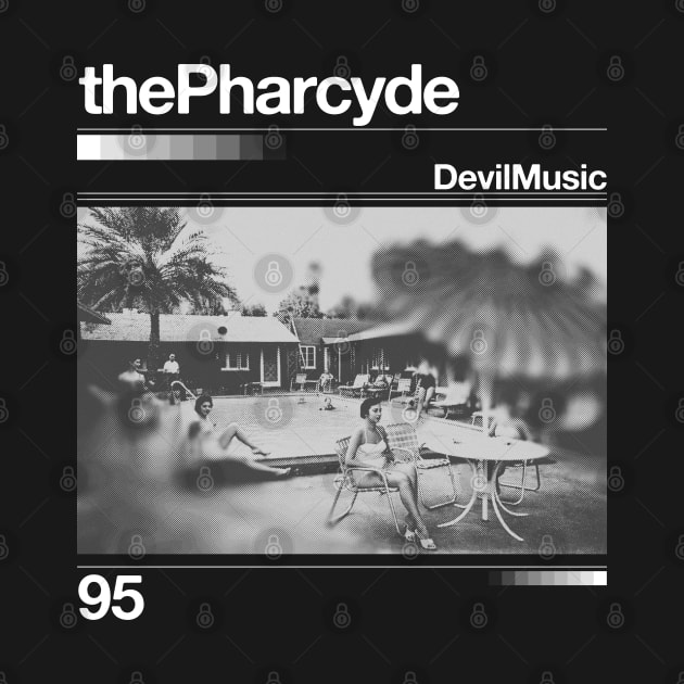 The Pharcyde - Devil Music // 80s Vintage Artwork Style by solutesoltey