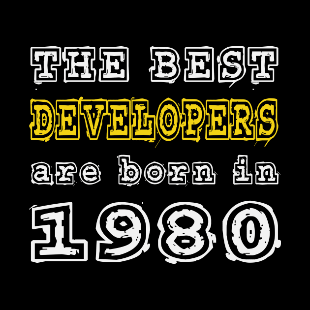 The Best Developers Are Born In 1980 by cualumpane