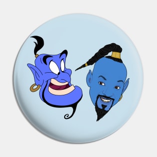 Genie - Original vs Remake Pin