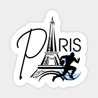 Paris summer games rugby Magnet