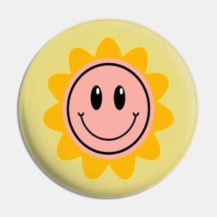 Smile Face Pin