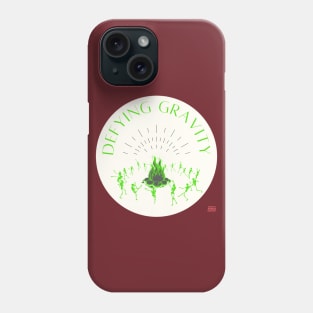 Defying gravity Phone Case