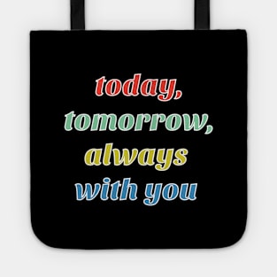 Slogan typography Tote