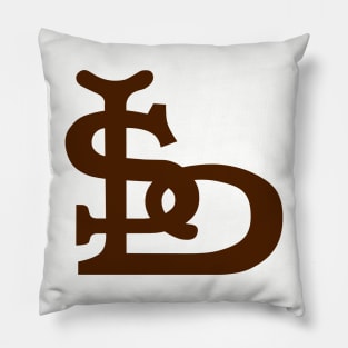 Defunct St. Louis Browns Baseball 1952 Pillow