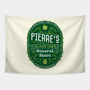 Pelican Town Pierre Store Crest Tapestry