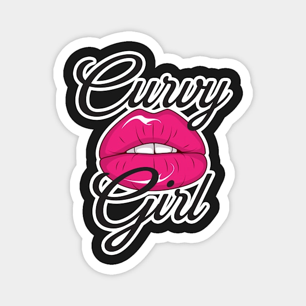 Curvy Girl Magnet by Big Sexy Tees