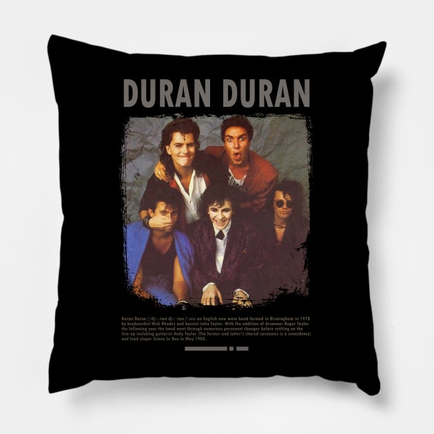 Duran-Duran Pillow by atrevete tete