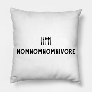 nomnomnomnivore Pillow