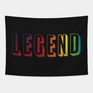 Legend 3D Rainbow Yarn Tapestry