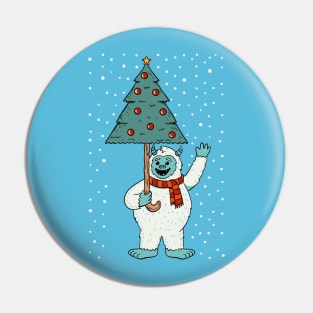 YETI CHRISTMAS Pin