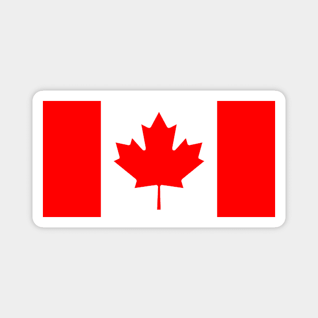 Canada Flag Magnet by Jennifer