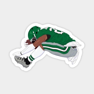 Saquon Barkley Backwards Hurdle Magnet
