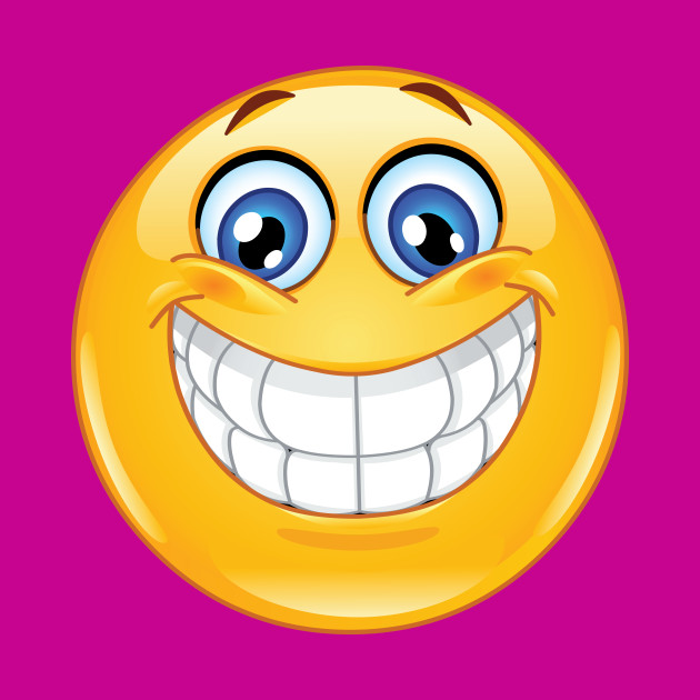 big smile emoji emoticon