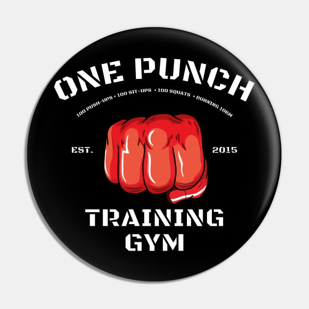 One punch, Training gym! Pin by Anime Meme's