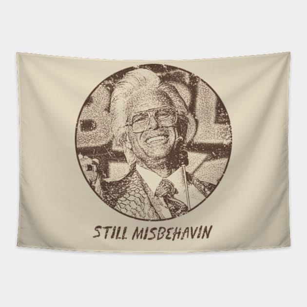 Still Misbehavin' Tapestry by TWISTED home of design