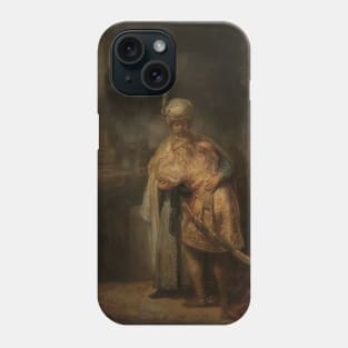David and Jonathan by Rembrandt Phone Case