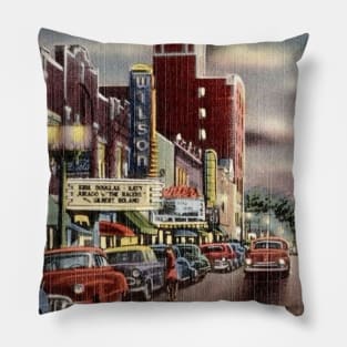 Wilson NC Nash St. Theater Row Pillow