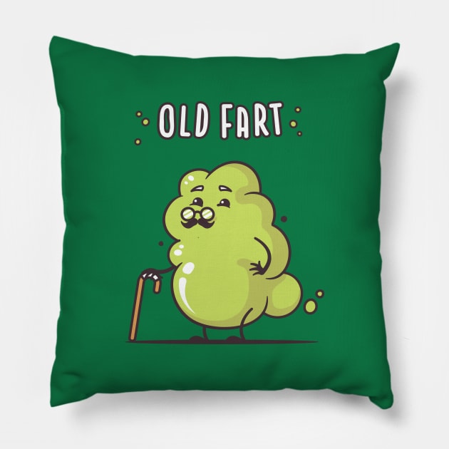 Old Fart Pillow by zoljo