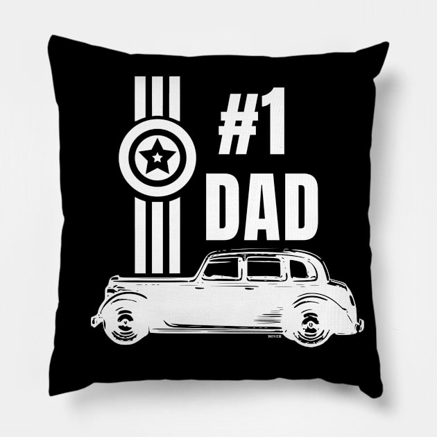 Father's Day #1 Dad Pillow by JunThara