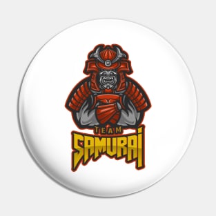 eSport Gaming Team Samurai Pin