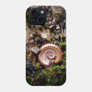 Sleepy Little Millipede Phone Case