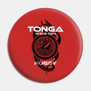 Tonga Rugby 'IKale Taki Tongan Tattoo Fan Memorabilia Pin