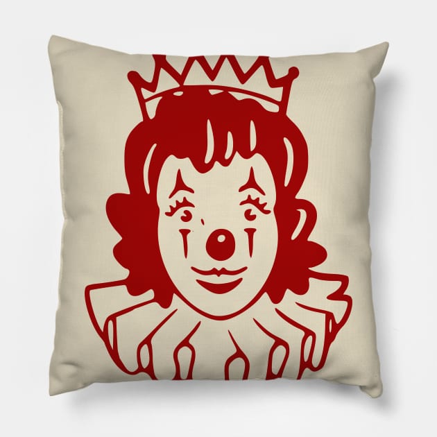 Tulsey Clown Dream Pillow by snespix