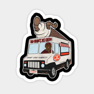 Big Worm's Ice Cream Truck Magnet