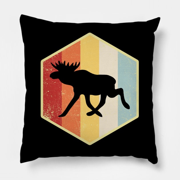 Moose Sweden Norway Pillow by tobzz