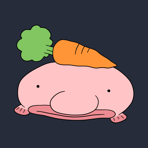 Carrot Blobfish by saradaboru