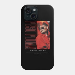 peso pluma red mexican rap Phone Case