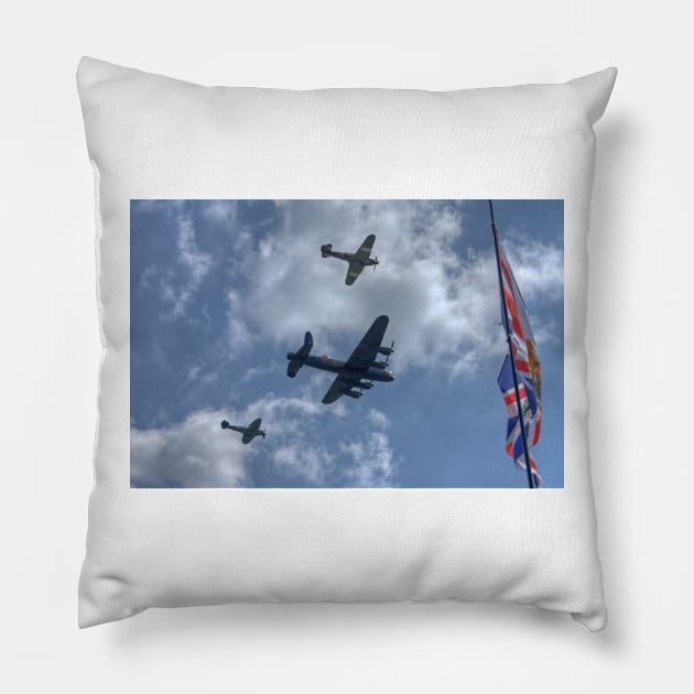 Battle of Britain Memorial Flight Pillow by GenuineDabber