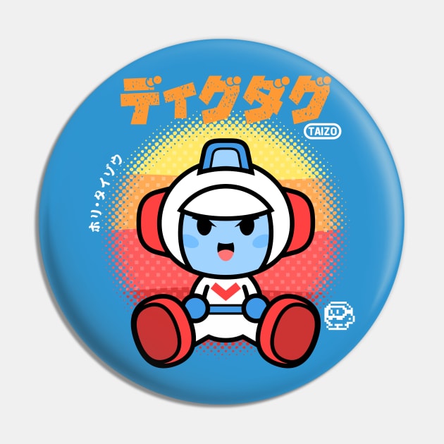 Dig Dug Chibi Pin by JacsonX