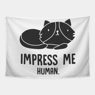 Funny cheeky cat animal-loving pet gift Tapestry