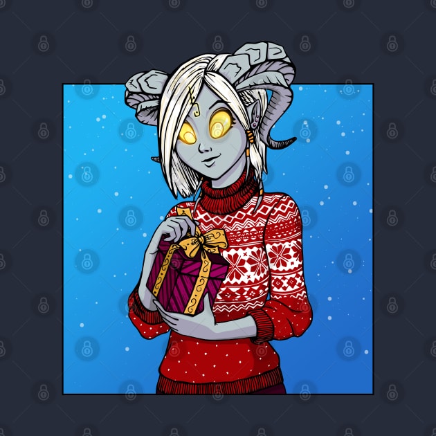 Draenei Christmas by Bazisa