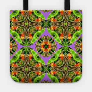 Beautiful Canna Flower Pattern. Tote