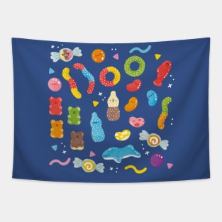 Sweet Factory Candy Tapestry