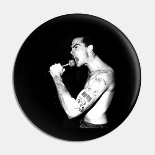 Henry Rollins punk Pin